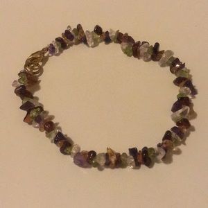 crystal beaded bracelet